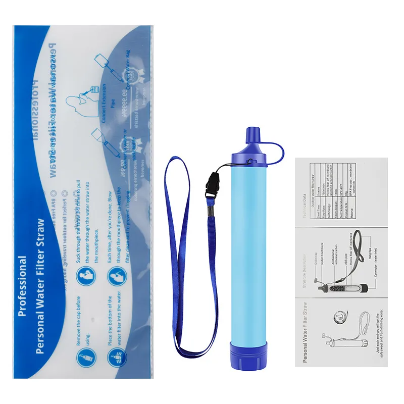 Emergency bag, survival backpack, bug out bag 10 Water filter